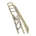 Trombone Bach LT 42 BO Bb/Fa Lacado - Sanganxa.com