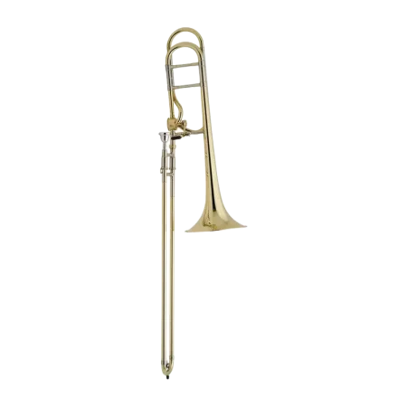 Trombone Hagmann Free Flow Lacado F/F Bb Bach 42 AG - Sanganxa.com