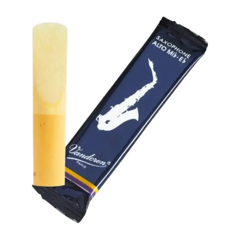 Palheta para saxofone alto Vandoren Tradicional - Sanganxa.com