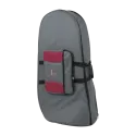 Estojo para Tuba Ortola Sino 38Cm 145 Lbs Cinzento e Vermelho - Sanganxa.com
