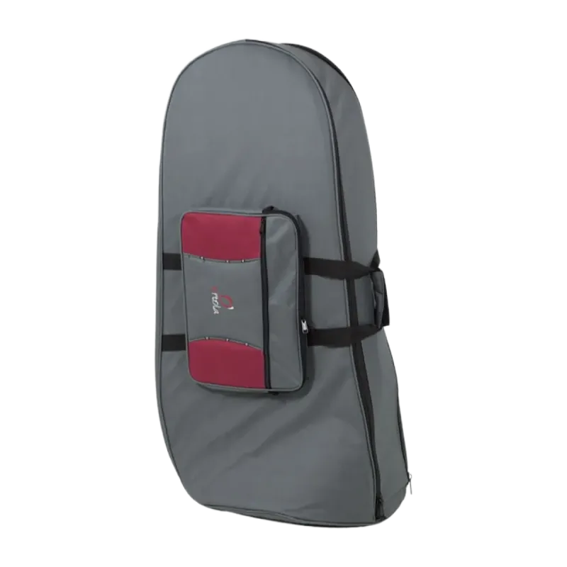 Estojo para Tuba Ortola Sino 38Cm 145 Lbs Cinzento e Vermelho - Sanganxa.com
