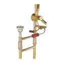 Trombone Courtois AC421BHRA Bb/Fa Modelo New York - Sanganxa.com