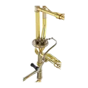 Trombone Bb/Fa Lacado Edwards T350 E Edge Axial Flow - Sanganxa.com