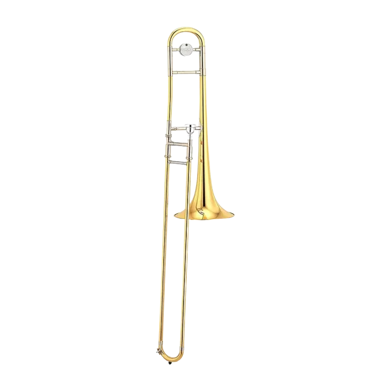 Trombone simples lacado de diâmetro largo Yamaha YSL610 - Sanganxa.com