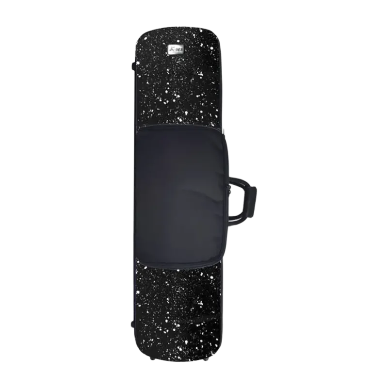 K-Ses Premium Fusion Black Glossy Case 2 TRUMPHS (Alto e Tenor) - Sanganxa.com