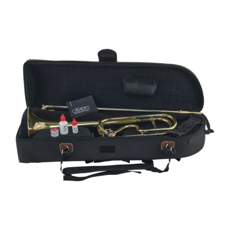 Trombone Adams TB1 Latão Dourado Lacado - Sanganxa.com
