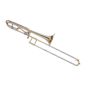 Trombone Adams TB1 Latão Dourado Lacado - Sanganxa.com