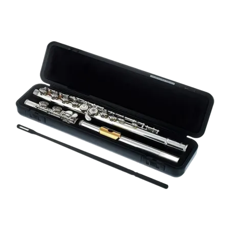 FLAUTA YAMAHA YFL-372 GL CABEZA DE PLATA LABIAL DE ORO -9