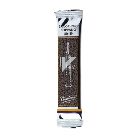 Palheta para saxofone soprano Vandoren V12 - Sanganxa.com