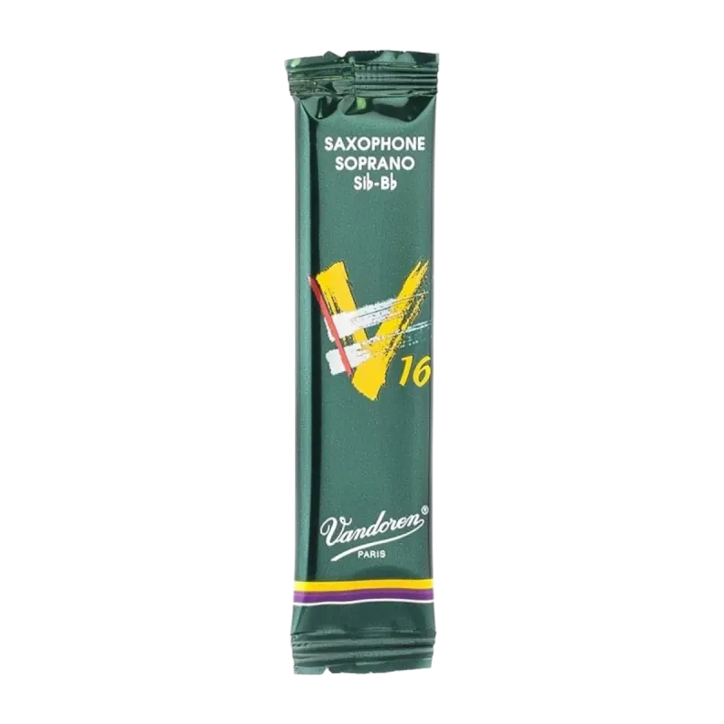 Palheta para saxofone soprano Vandoren V16 - Sanganxa.com