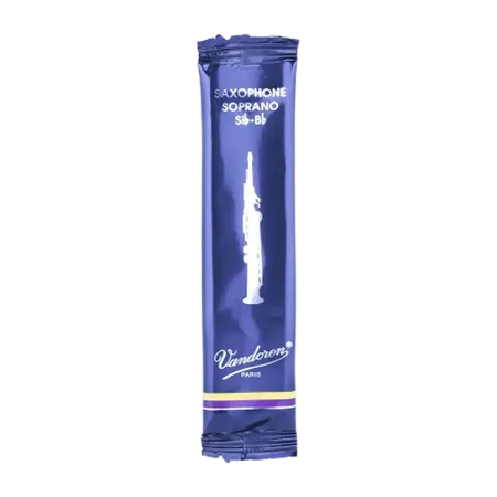 Palheta Saxofone Soprano Vandoren Tradicional - Sanganxa.com