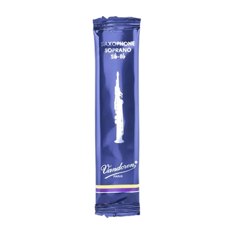Palheta Saxofone Soprano Vandoren Tradicional - Sanganxa.com