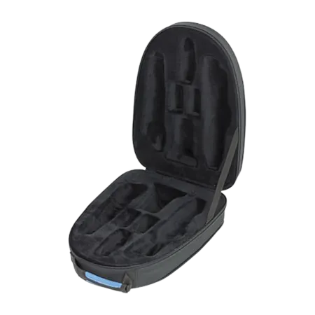 Estojo para Clarinete Ortolá 8415 FSH Preto Preto Azul - Sanganxa.com