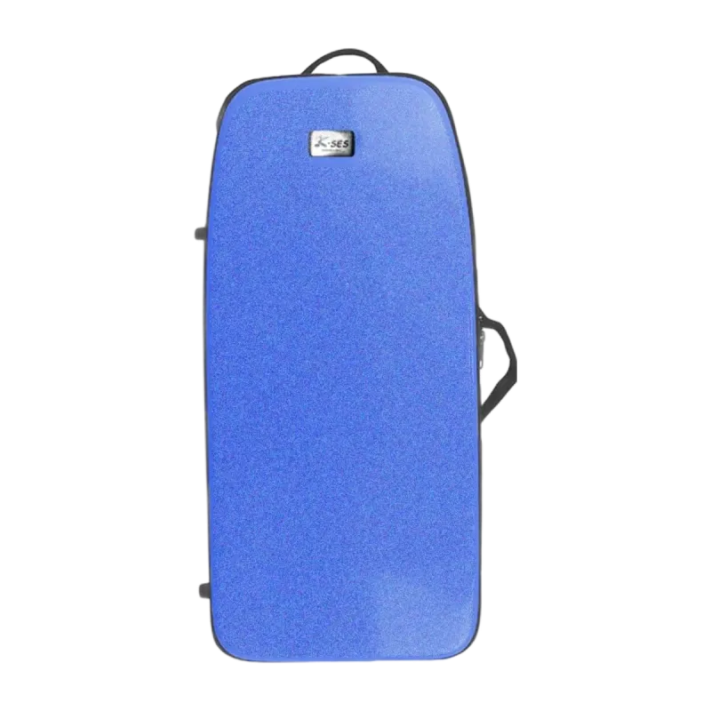 K-Ses Premium Compac Azul Metálico Estojo para Saxofone Alto - Sanganxa.com