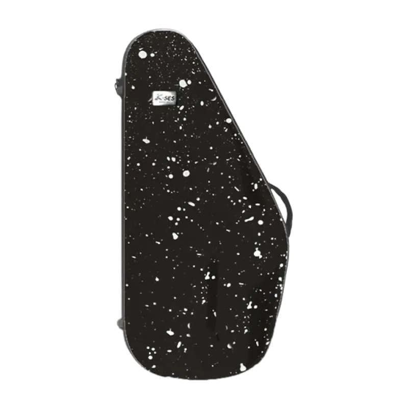 K-Ses Premium Case Forma Fusion Matte Black Saxofone Alto - Sanganxa.com
