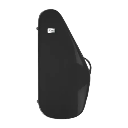 Estojo K-Ses Premium Shape Preto Brilhante Saxofone Alto - Sanganxa.com