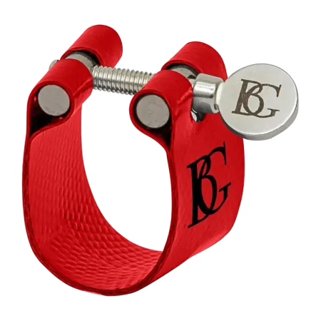 pinça para clarinete bg lfb flex vermelho - sanganxa music store