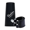 braçadeira para clarinete vandoren em pele lc21p - sanganxa music store