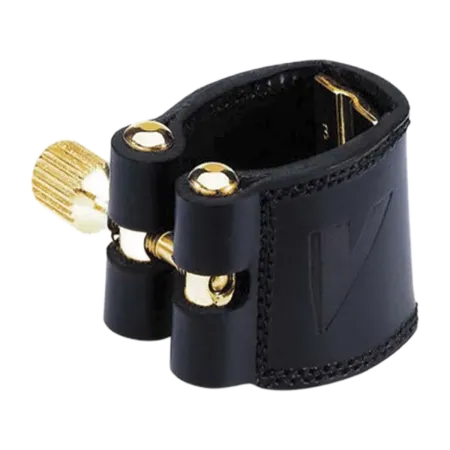 braçadeira para saxofone alto vandoren em pele lc27l -  sanganxa.com