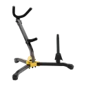 suporte para saxofone e flauta ou clarinete hercules ds532bb - sanganxa music store