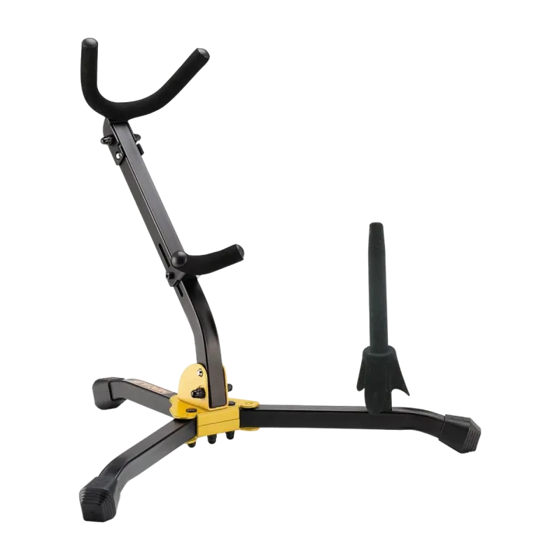 suporte para saxofone e flauta ou clarinete hercules ds532bb - sanganxa music store