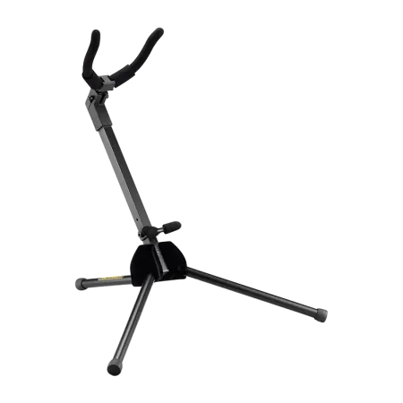 suporte para saxofone alto hercules ds431 travlite - sanganxa music store