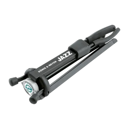 suporte para saxofone alto k&m 14330 - sanganxa music store