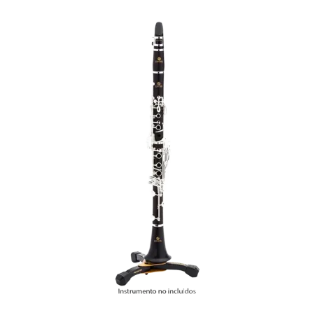 suporte para clarinete ou flauta hercules ds640B - sanganxa music store