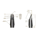 Boquilha  Clarinete Vandoren M30 Tradicional - Sanganxa.com