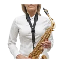 bg s10sh cordão para saxofone com gancho de plástico - sanganxa music store