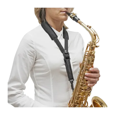 bg s10sh cordão para saxofone com gancho de plástico - sanganxa music store
