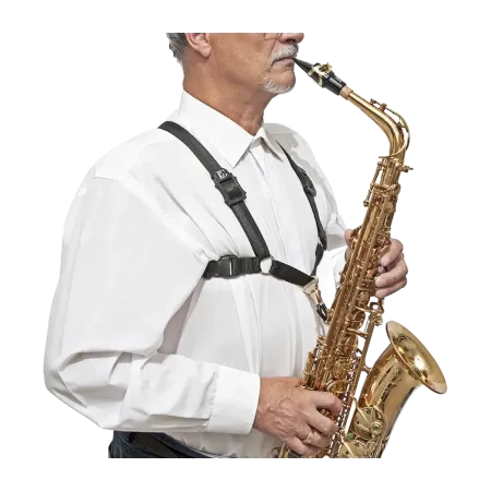 arnês de saxofone para homem bg s40msh - sanganxa music store