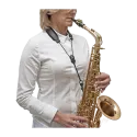cordão para saxofone bg standard s20sh mosquetão almofadado de plástico -  sanganxa.com