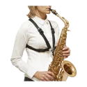 Arnês para saxofone BG S41SH Mosquetão de plástico para mulher - Sanganxa.com