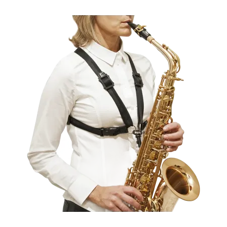 Arnês para saxofone BG S41SH Mosquetão de plástico para mulher - Sanganxa.com