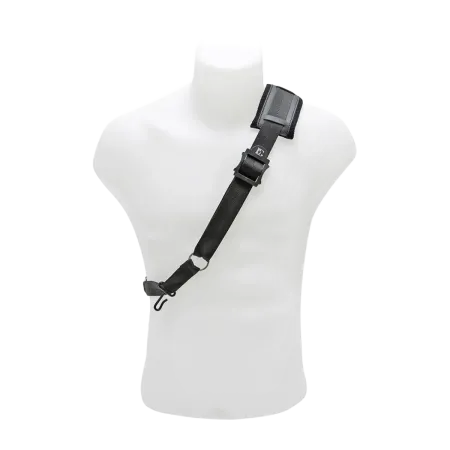 bg s02m correia de ombro para saxofone com gancho de metal - sanganxa music store