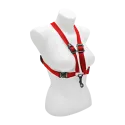arnês para saxofone bg s419sh vermelho mulher - sanganxa music store