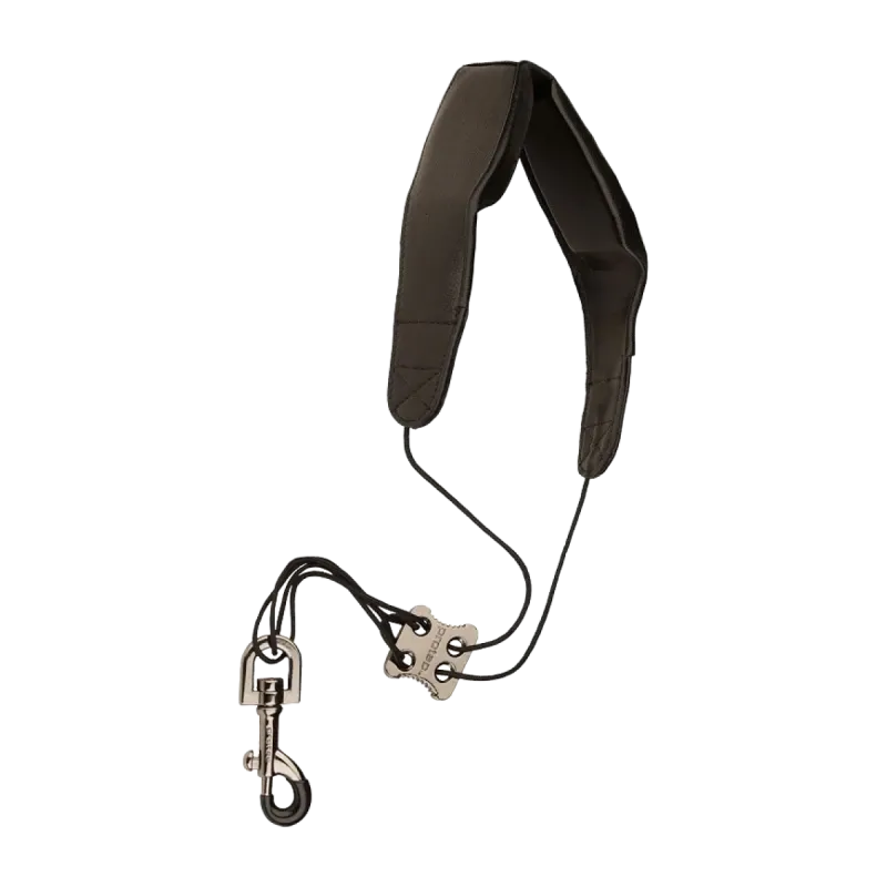 correia para saxofone Protec l310m couro 22" mosquetão - sanganxa music store