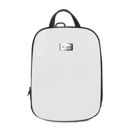 Estojo para clarinete K-Ses Premium branco brilhante Compac - Sanganxa.com