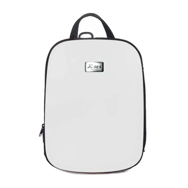 Estojo para clarinete K-Ses Premium branco brilhante Compac - Sanganxa.com