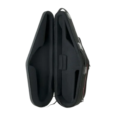 K-Ses Estojo Premium Preto Mate para Saxofone Tenor Forma - Sanganxa.com