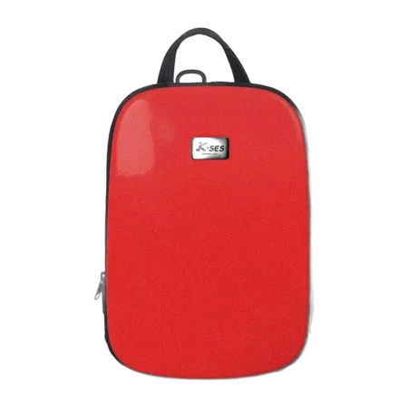 estojo para clarinete k-ses premium vermelho metálico compac - sanganxa music store