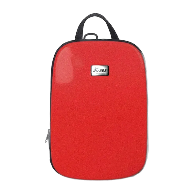 estojo para clarinete k-ses premium vermelho metálico compac - sanganxa music store