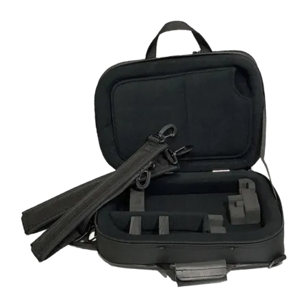 estojo para clarinete k-ses premium preto metálico compac - sanganxa music store