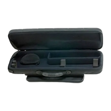 Estojo para saxofone soprano K-Ses Premium Fusion Preto Brilhante - Sanganxa.com