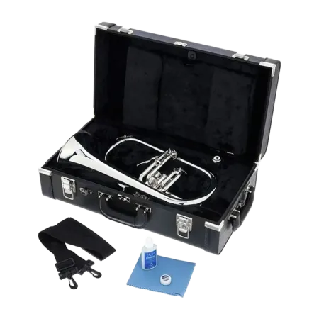 yamaha yfh 8310 zgs silver flugelhorn em Bb | sanganxa music store