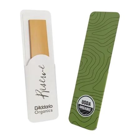 Palheta Saxofone Soprano D'addario Organic Reserve - Saxofone Soprano - D'addario Organic Reserve Sanganxa.com