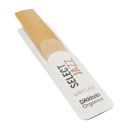 D'addario Organic Select Jazz Unfiled Palheta para Saxofone Alto - D'addario Organic Select Jazz Unfiled Sanganxa.com