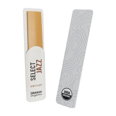 D'addario Organic Select Jazz Unfiled - Palheta para Saxofone Tenor Sanganxa.com