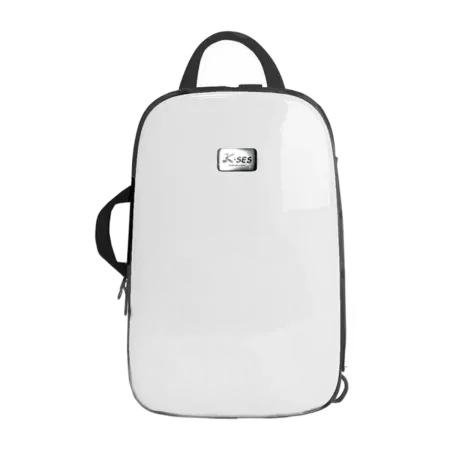 K-ses Estojo Premium Branco Brilhante para 2 Clarinetes - Sanganxa.com